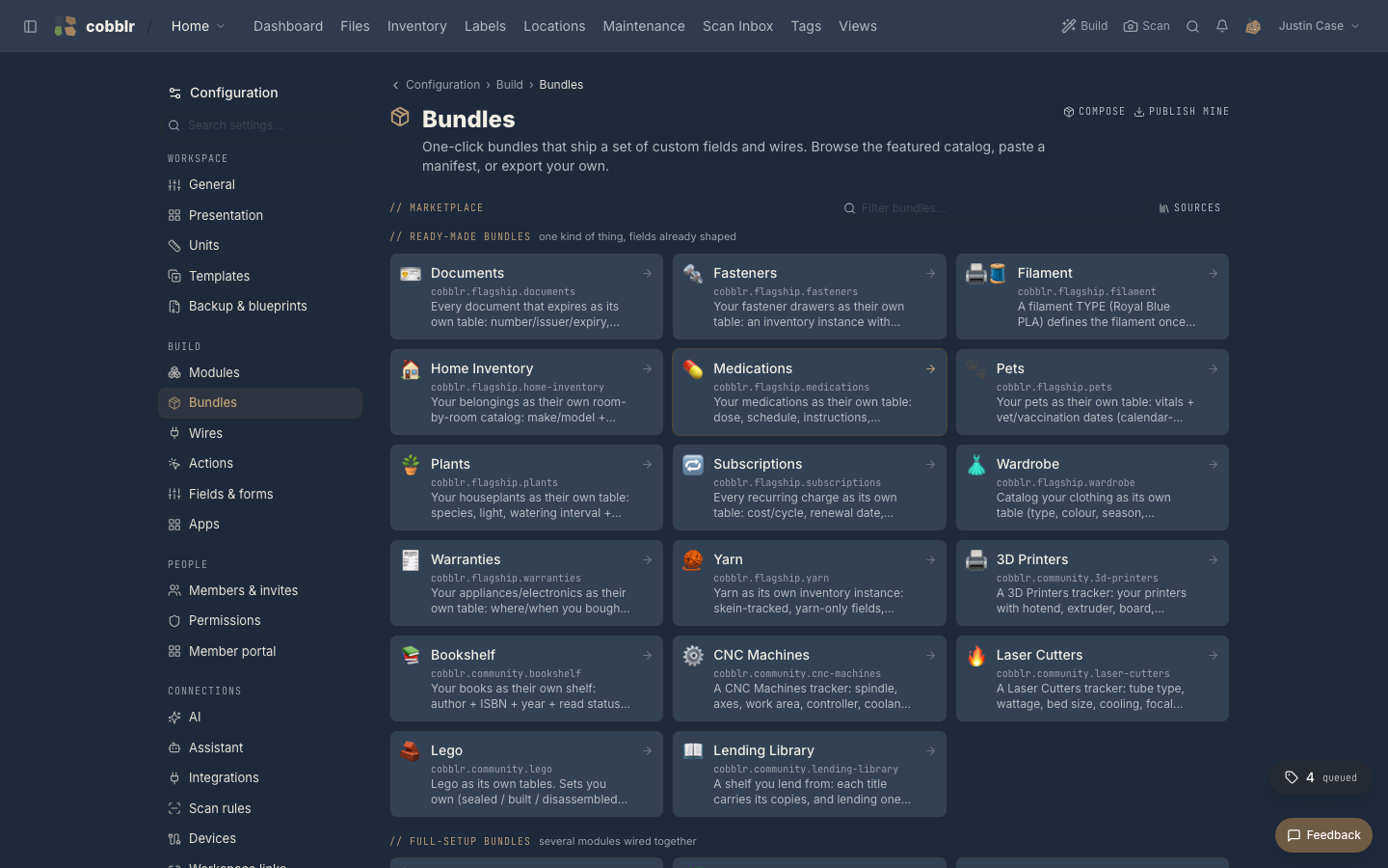 The bundle marketplace