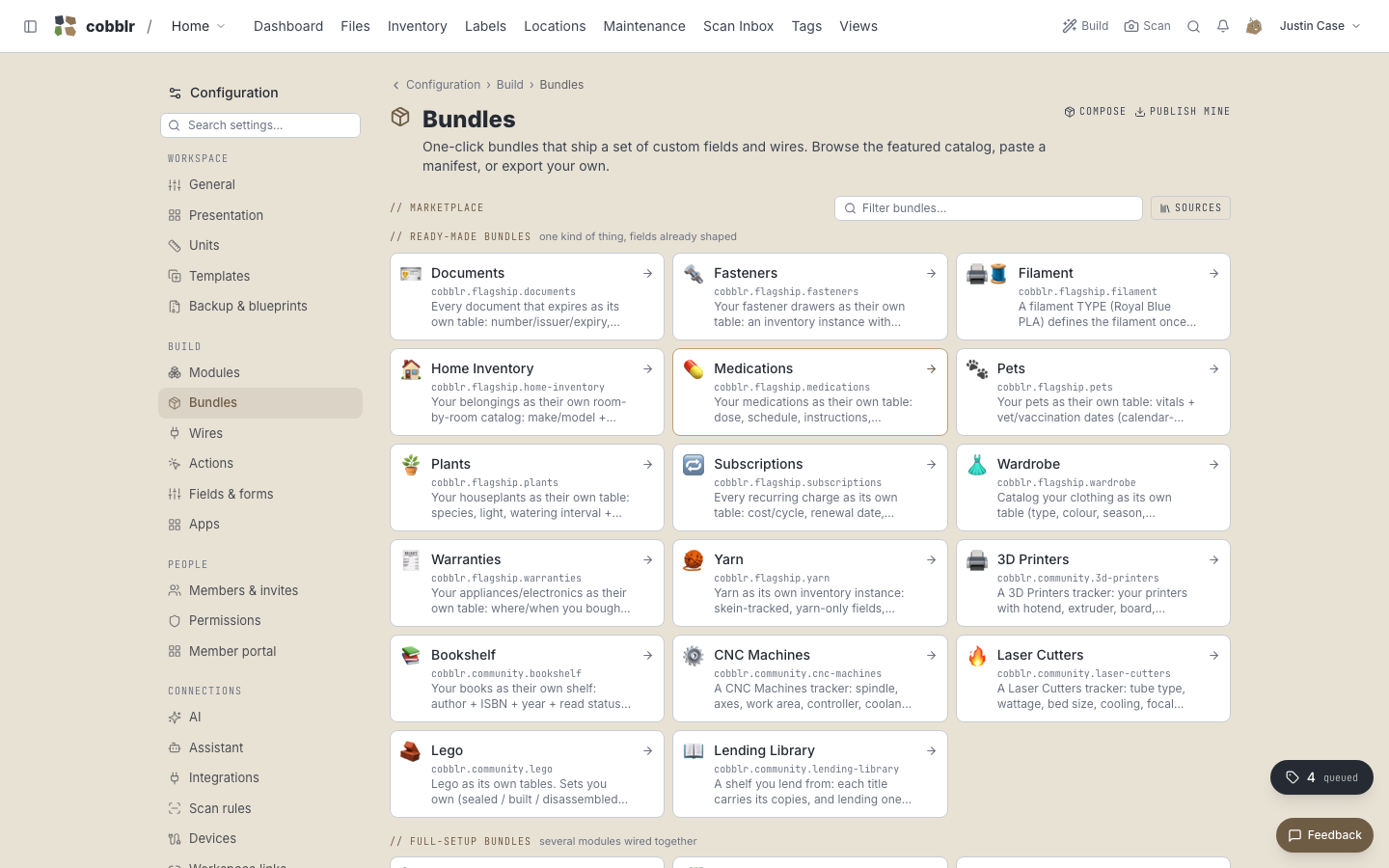 The bundle marketplace